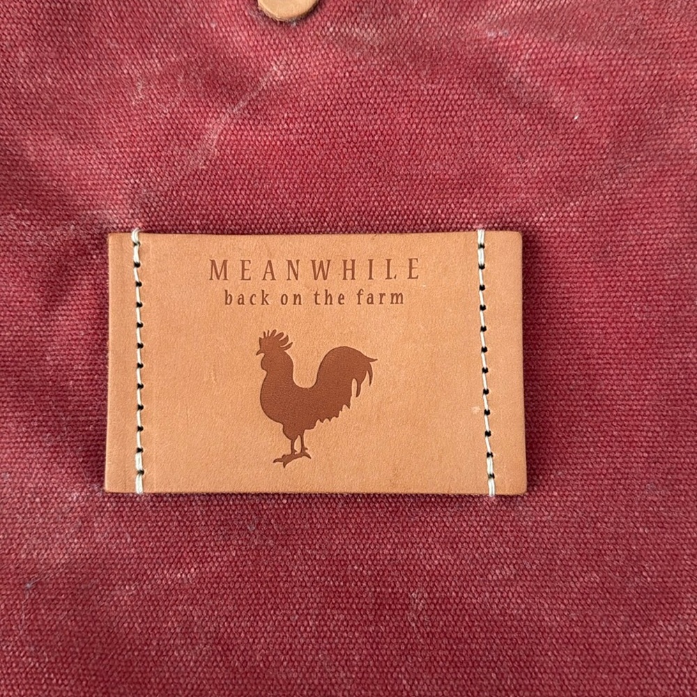 Meanwhile back on the farm Red waxed purse